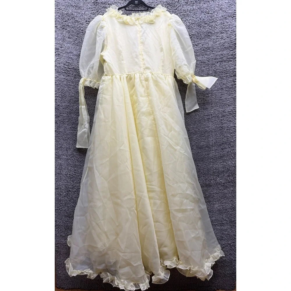 NWD Selkie Dole Whip Marie Gown Maxi Dress Sunshine Yellow Womens Plus Size 1X